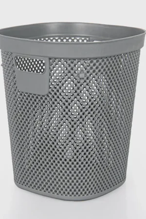 Soldes Poubelle de bureau 'Nickel' 12.5L gris anthracite